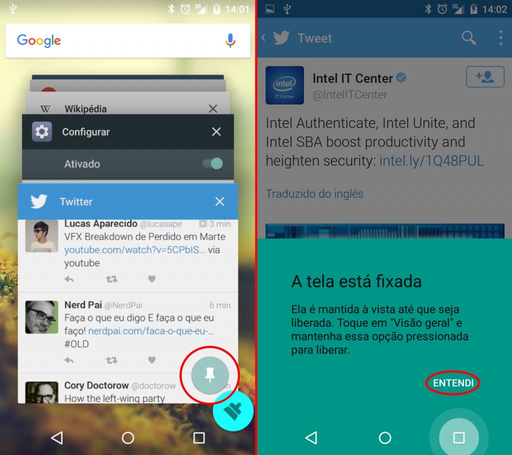 Fixação de Tela no Android 5.1: Aprenda a ativar