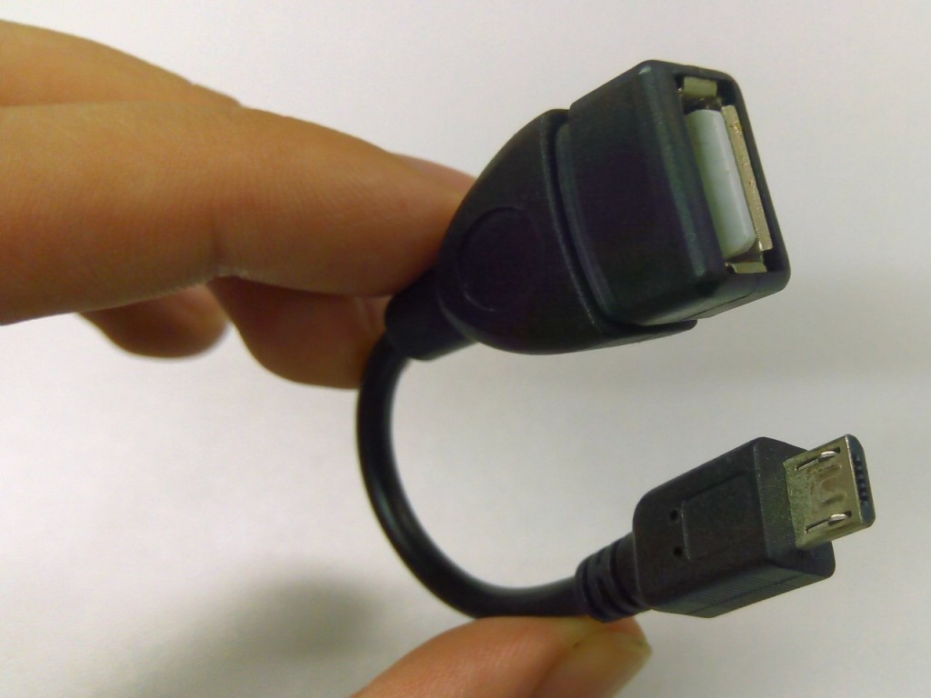Usar Pendrives no Quantum GO: Um cabo (ou adaptador) USB OTG padrão.