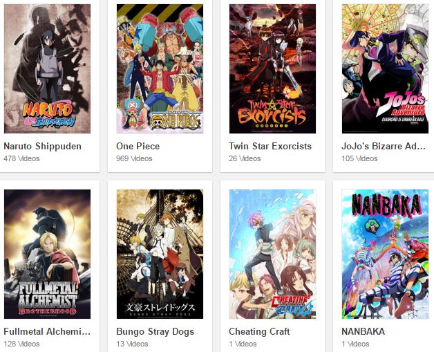 O Crunchyroll é um prato cheio para quem gosta de anime, com várias séries disponíveis para streaming.